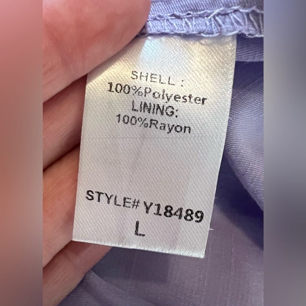 DO+ Be Lavender Ruffle Halter Top - Picture 3 of 6